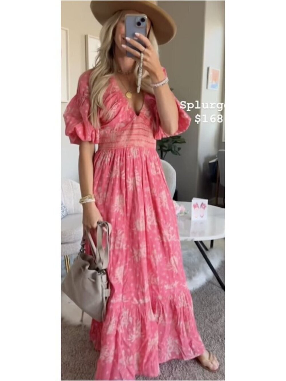 FREE PEOPLE Golden Hour Maxi in Electropop Combo Size Medium - Picture 3 of 15